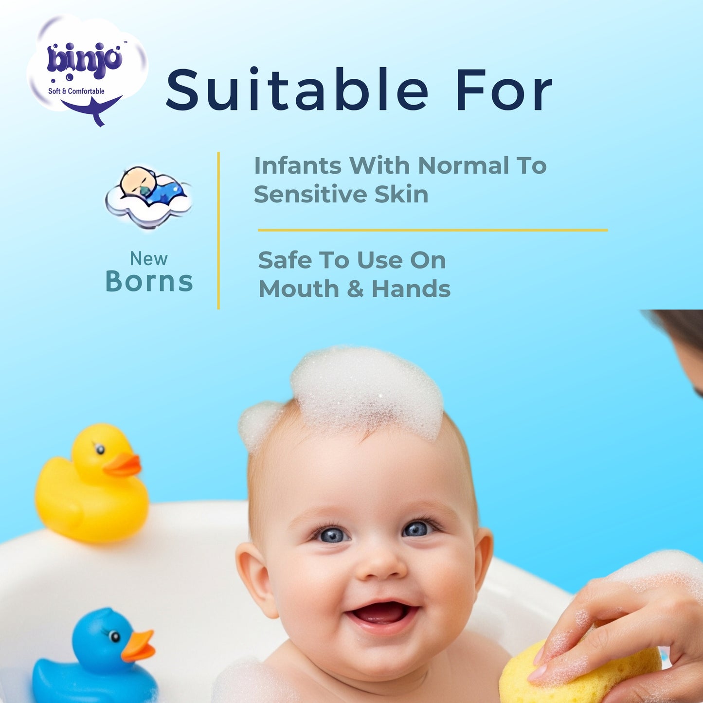 Instant soft Bed Bath wipes