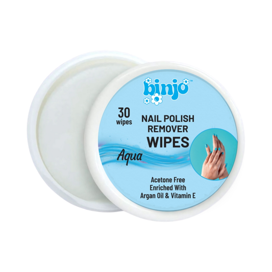 Binjo nail polish remover wipes